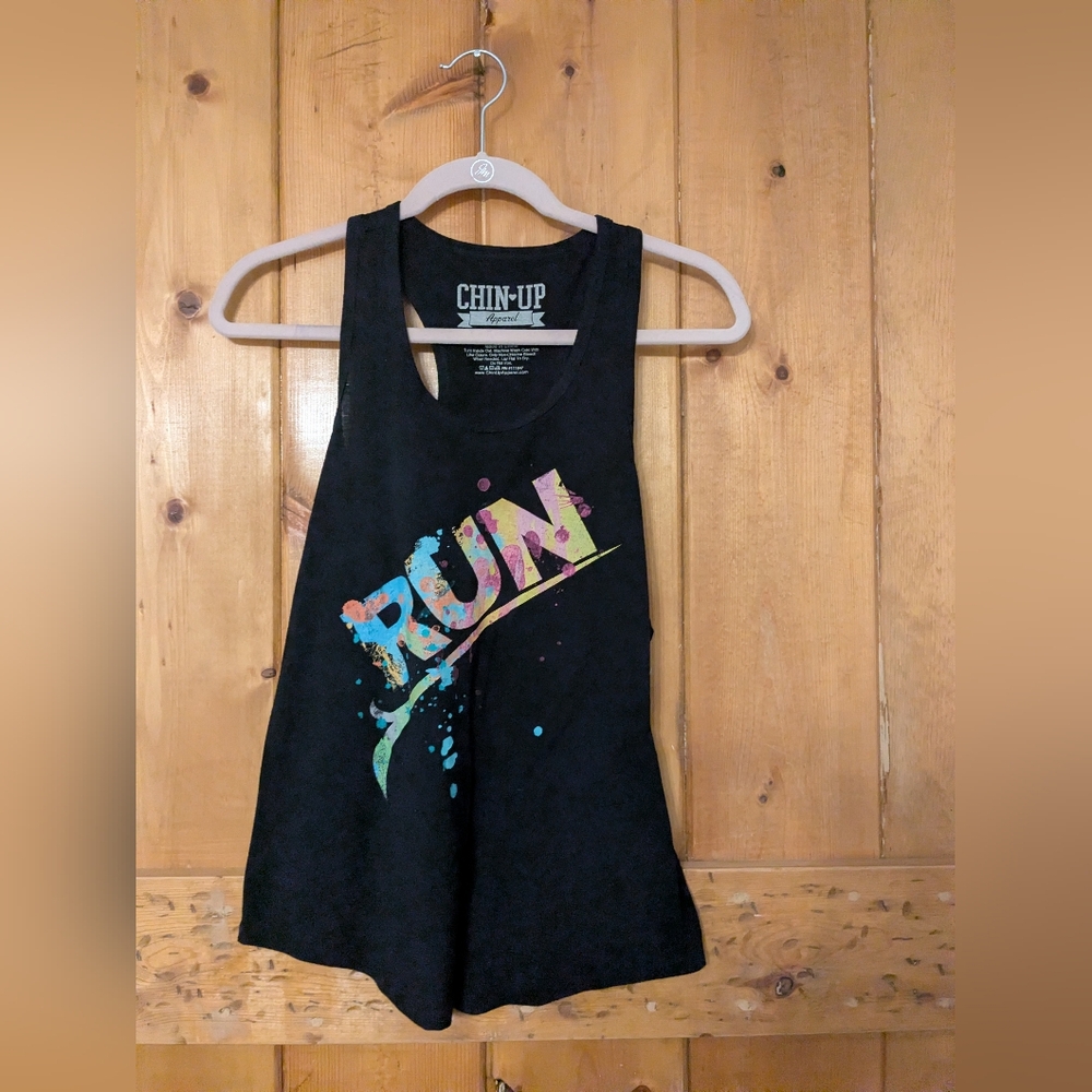 Chin Up Apparel Black Tank Top